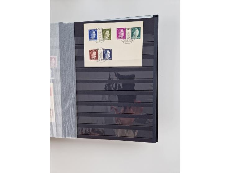 1914/45, ungebraucht/postfrische und gestempelte Sammlung Besetzung I. und II. Weltkrieg, Abstimmungsgebiete, Danzig und Meme