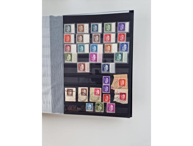 1914/45, ungebraucht/postfrische und gestempelte Sammlung Besetzung I. und II. Weltkrieg, Abstimmungsgebiete, Danzig und Meme