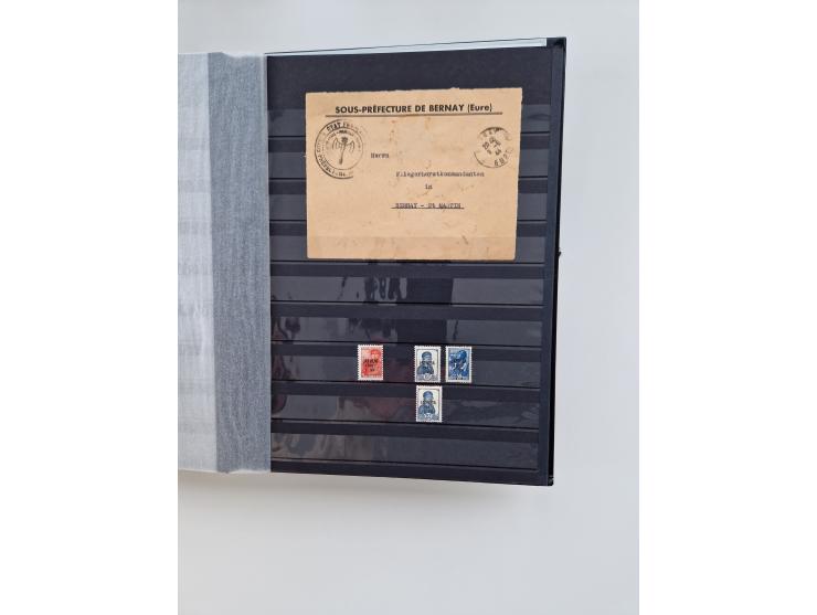 1914/45, ungebraucht/postfrische und gestempelte Sammlung Besetzung I. und II. Weltkrieg, Abstimmungsgebiete, Danzig und Meme