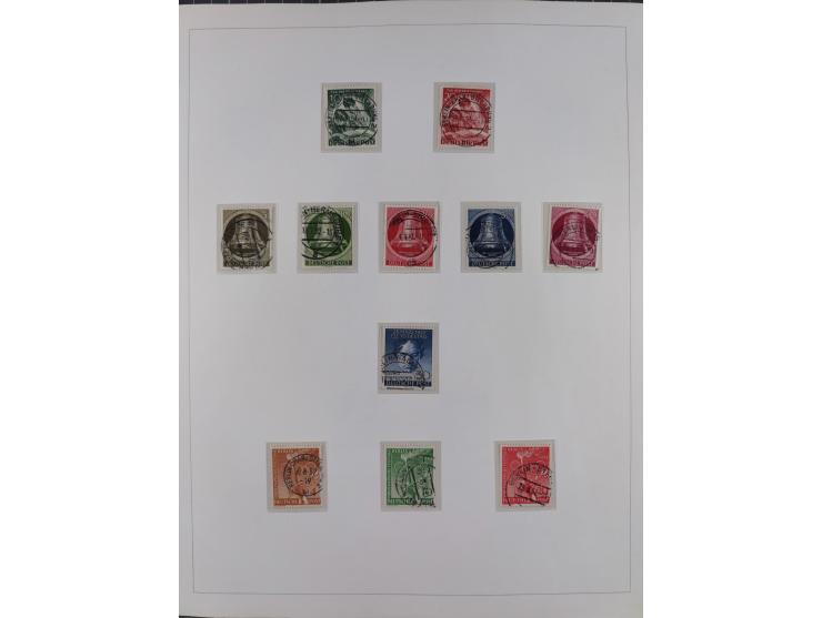 1948/82, in den Hauptnummern kpl. postfrische und zusätzlich gestempelte Sammlung, alle postfrischen Marken bis Mi.-Nr. 74 un