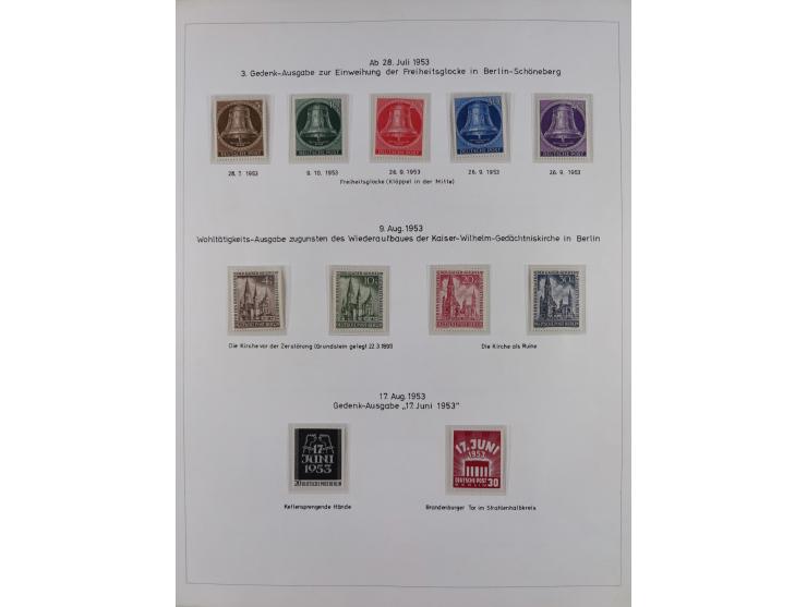 1948/82, in den Hauptnummern kpl. postfrische und zusätzlich gestempelte Sammlung, alle postfrischen Marken bis Mi.-Nr. 74 un