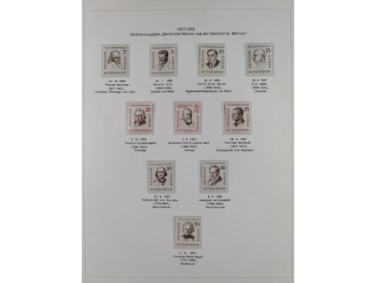 1948/82, in den Hauptnummern kpl. postfrische und zusätzlich gestempelte Sammlung, alle postfrischen Marken bis Mi.-Nr. 74 un