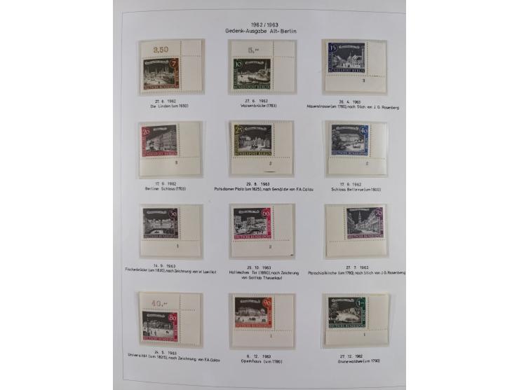 1948/82, in den Hauptnummern kpl. postfrische und zusätzlich gestempelte Sammlung, alle postfrischen Marken bis Mi.-Nr. 74 un