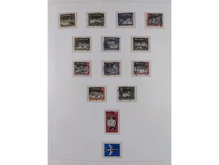 1948/82, in den Hauptnummern kpl. postfrische und zusätzlich gestempelte Sammlung, alle postfrischen Marken bis Mi.-Nr. 74 un