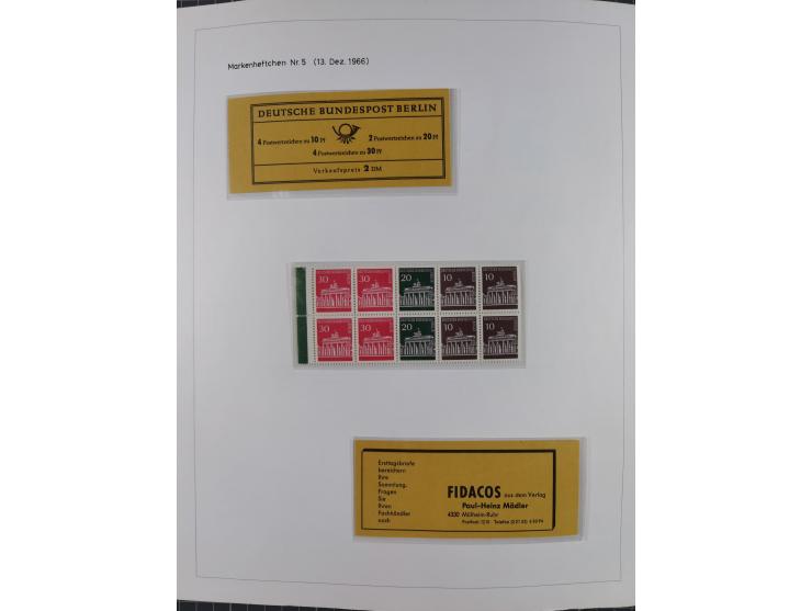 1948/82, in den Hauptnummern kpl. postfrische und zusätzlich gestempelte Sammlung, alle postfrischen Marken bis Mi.-Nr. 74 un