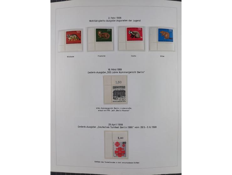 1948/82, in den Hauptnummern kpl. postfrische und zusätzlich gestempelte Sammlung, alle postfrischen Marken bis Mi.-Nr. 74 un