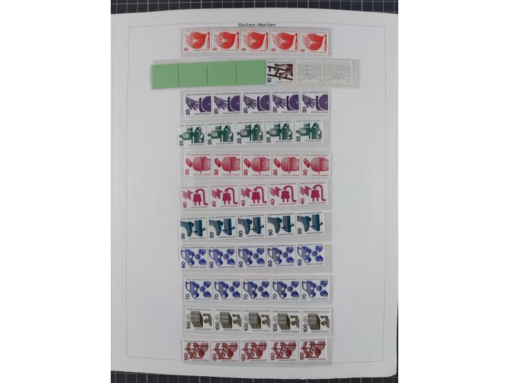 1948/82, in den Hauptnummern kpl. postfrische und zusätzlich gestempelte Sammlung, alle postfrischen Marken bis Mi.-Nr. 74 un