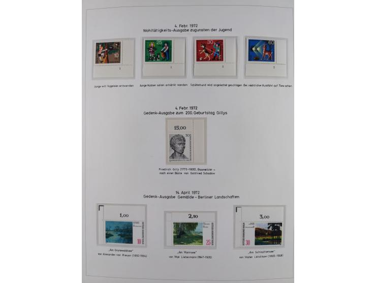 1948/82, in den Hauptnummern kpl. postfrische und zusätzlich gestempelte Sammlung, alle postfrischen Marken bis Mi.-Nr. 74 un