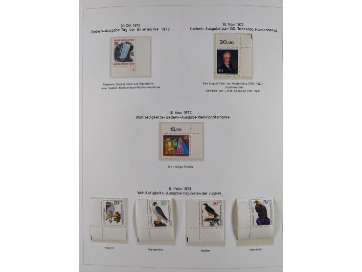 1948/82, in den Hauptnummern kpl. postfrische und zusätzlich gestempelte Sammlung, alle postfrischen Marken bis Mi.-Nr. 74 un