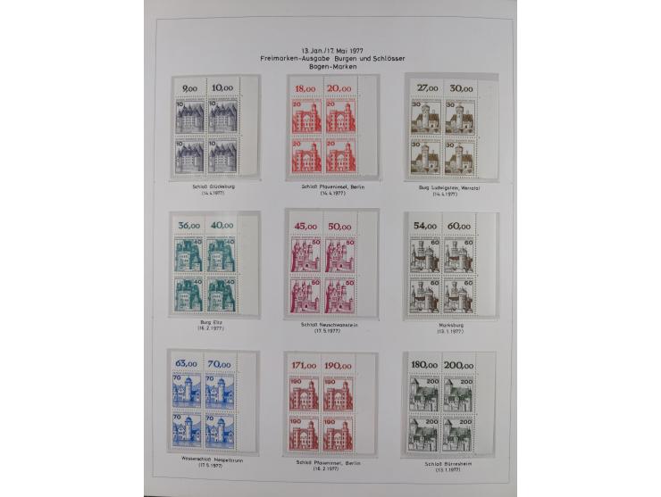 1948/82, in den Hauptnummern kpl. postfrische und zusätzlich gestempelte Sammlung, alle postfrischen Marken bis Mi.-Nr. 74 un