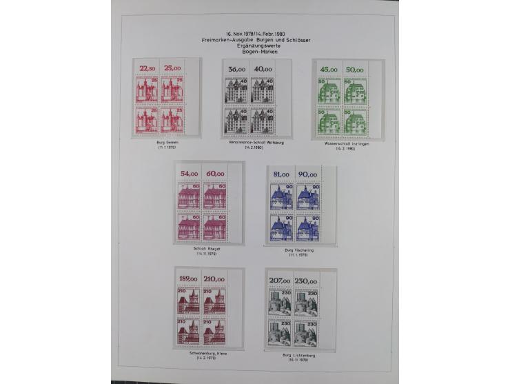 1948/82, in den Hauptnummern kpl. postfrische und zusätzlich gestempelte Sammlung, alle postfrischen Marken bis Mi.-Nr. 74 un