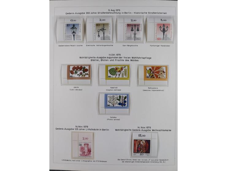 1948/82, in den Hauptnummern kpl. postfrische und zusätzlich gestempelte Sammlung, alle postfrischen Marken bis Mi.-Nr. 74 un