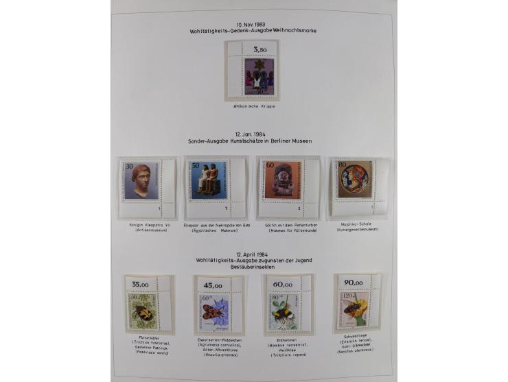 1948/82, in den Hauptnummern kpl. postfrische und zusätzlich gestempelte Sammlung, alle postfrischen Marken bis Mi.-Nr. 74 un