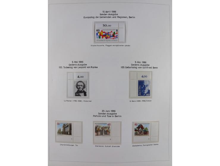 1948/82, in den Hauptnummern kpl. postfrische und zusätzlich gestempelte Sammlung, alle postfrischen Marken bis Mi.-Nr. 74 un