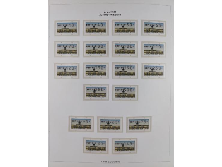 1948/82, in den Hauptnummern kpl. postfrische und zusätzlich gestempelte Sammlung, alle postfrischen Marken bis Mi.-Nr. 74 un