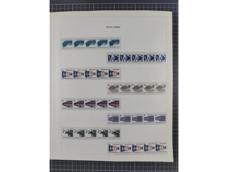 1948/82, in den Hauptnummern kpl. postfrische und zusätzlich gestempelte Sammlung, alle postfrischen Marken bis Mi.-Nr. 74 un