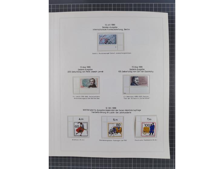 1948/82, in den Hauptnummern kpl. postfrische und zusätzlich gestempelte Sammlung, alle postfrischen Marken bis Mi.-Nr. 74 un