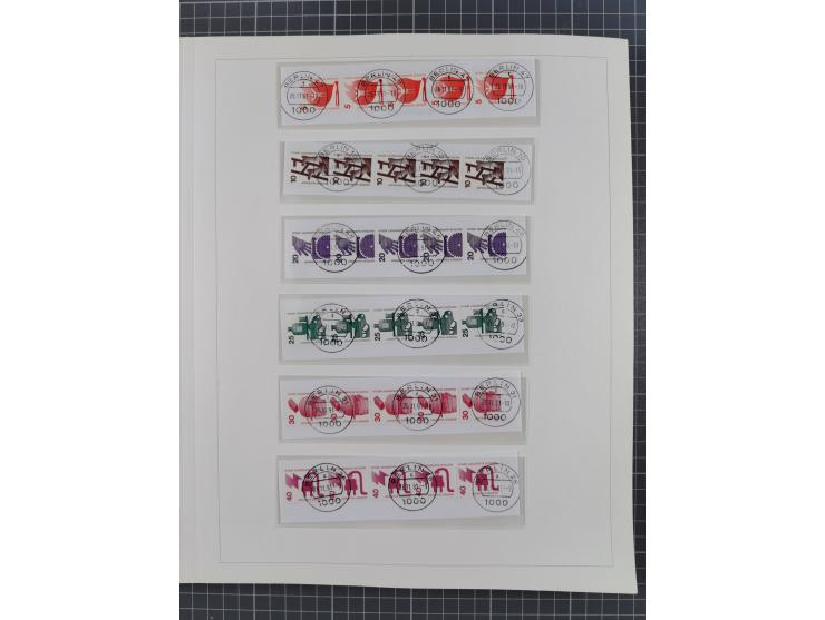 1948/82, in den Hauptnummern kpl. postfrische und zusätzlich gestempelte Sammlung, alle postfrischen Marken bis Mi.-Nr. 74 un