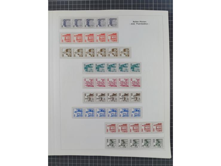 1948/82, in den Hauptnummern kpl. postfrische und zusätzlich gestempelte Sammlung, alle postfrischen Marken bis Mi.-Nr. 74 un
