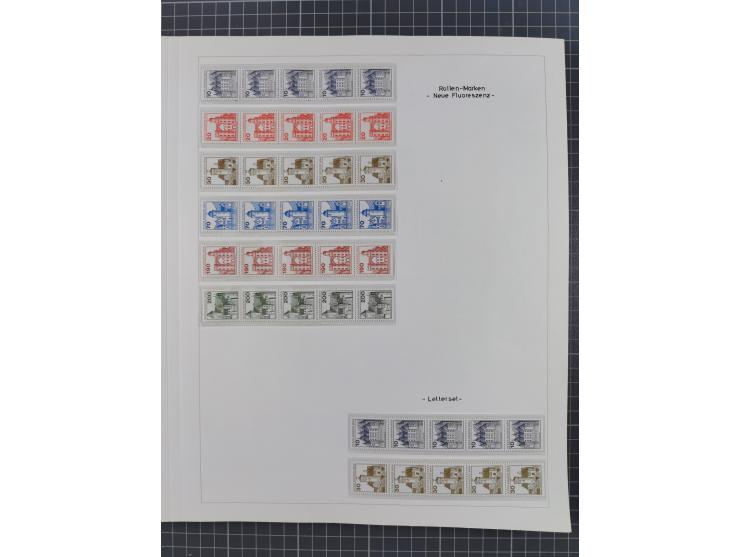 1948/82, in den Hauptnummern kpl. postfrische und zusätzlich gestempelte Sammlung, alle postfrischen Marken bis Mi.-Nr. 74 un