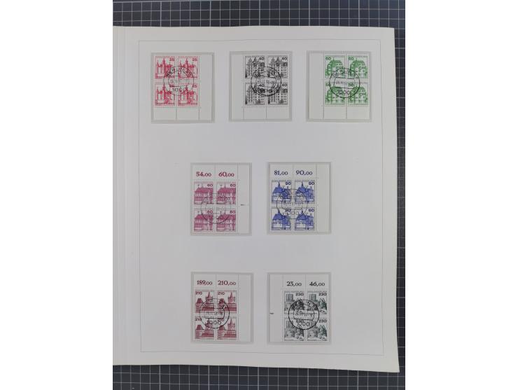 1948/82, in den Hauptnummern kpl. postfrische und zusätzlich gestempelte Sammlung, alle postfrischen Marken bis Mi.-Nr. 74 un