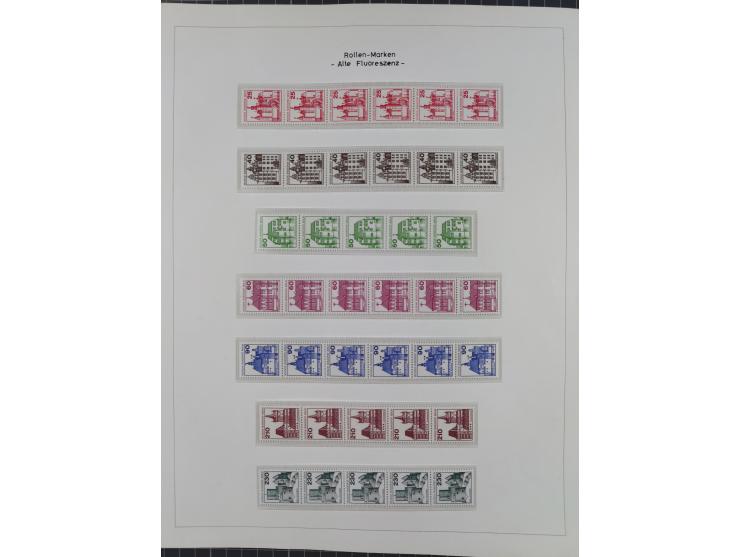 1948/82, in den Hauptnummern kpl. postfrische und zusätzlich gestempelte Sammlung, alle postfrischen Marken bis Mi.-Nr. 74 un