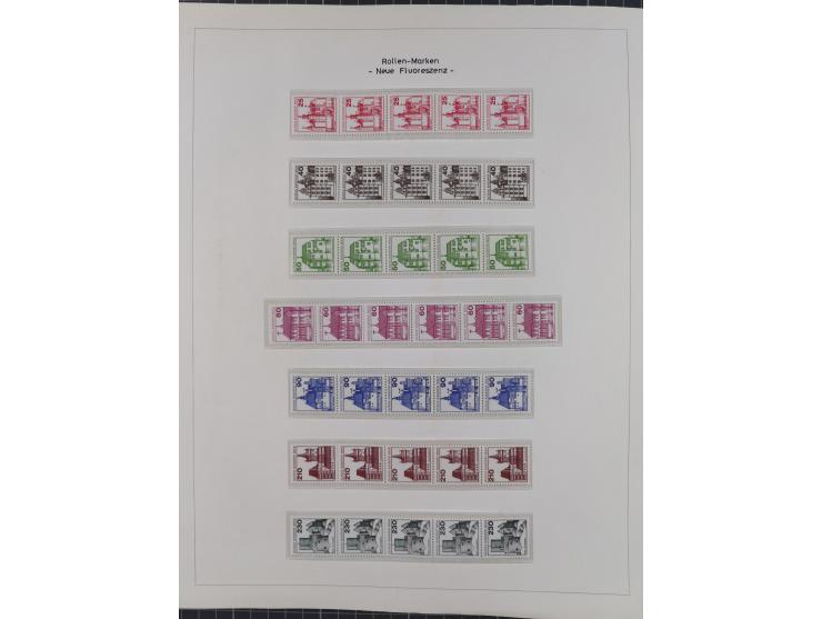 1948/82, in den Hauptnummern kpl. postfrische und zusätzlich gestempelte Sammlung, alle postfrischen Marken bis Mi.-Nr. 74 un