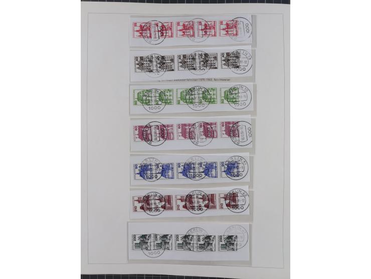 1948/82, in den Hauptnummern kpl. postfrische und zusätzlich gestempelte Sammlung, alle postfrischen Marken bis Mi.-Nr. 74 un