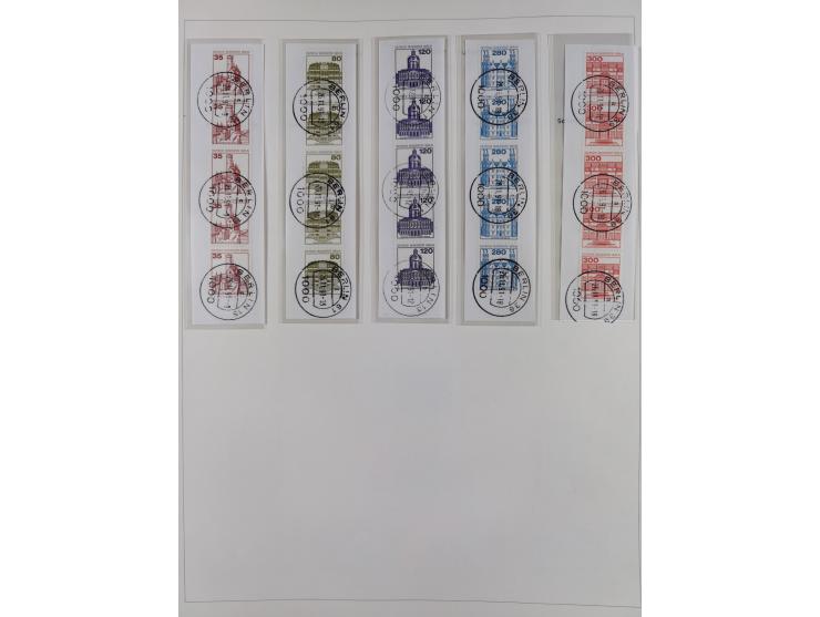 1948/82, in den Hauptnummern kpl. postfrische und zusätzlich gestempelte Sammlung, alle postfrischen Marken bis Mi.-Nr. 74 un