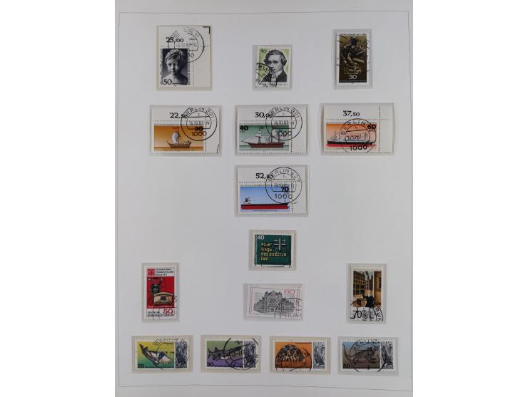 1948/82, in den Hauptnummern kpl. postfrische und zusätzlich gestempelte Sammlung, alle postfrischen Marken bis Mi.-Nr. 74 un