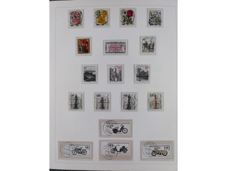 1948/82, in den Hauptnummern kpl. postfrische und zusätzlich gestempelte Sammlung, alle postfrischen Marken bis Mi.-Nr. 74 un