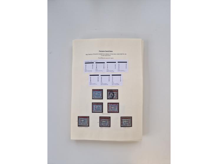 1904/78, very interesting and substantial unused and used collection with covers, starting with MI.-Nr. 1-3 unused and on cov