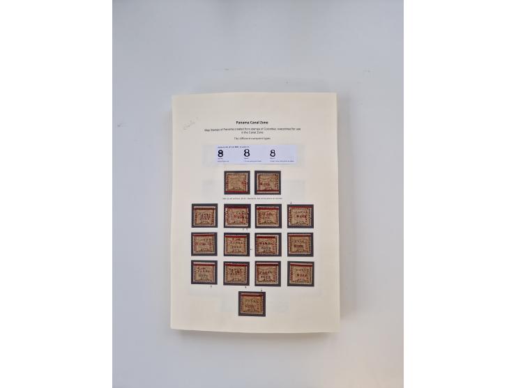 1904/78, very interesting and substantial unused and used collection with covers, starting with MI.-Nr. 1-3 unused and on cov