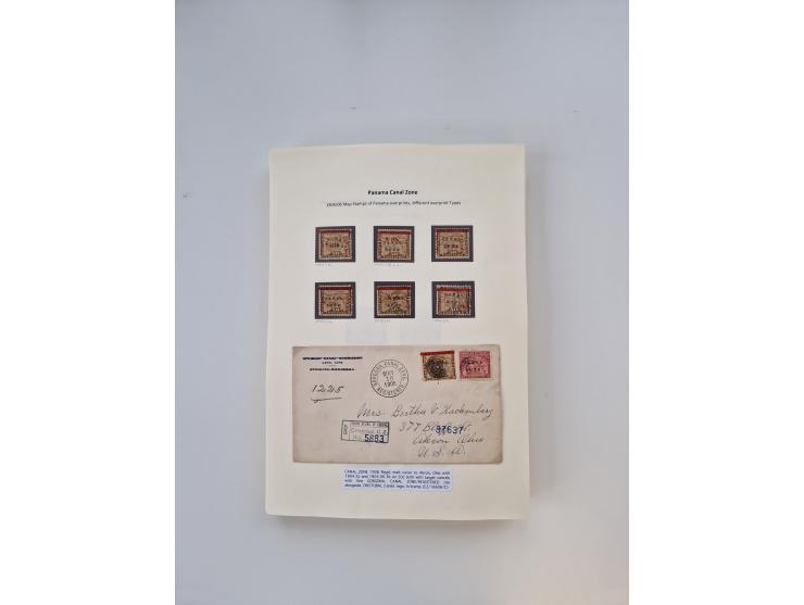 1904/78, very interesting and substantial unused and used collection with covers, starting with MI.-Nr. 1-3 unused and on cov