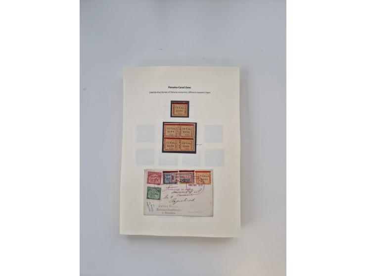 1904/78, very interesting and substantial unused and used collection with covers, starting with MI.-Nr. 1-3 unused and on cov