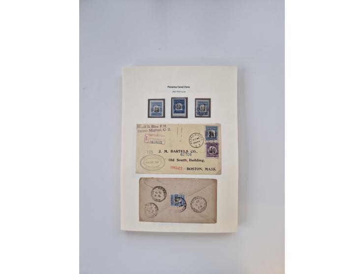 1904/78, very interesting and substantial unused and used collection with covers, starting with MI.-Nr. 1-3 unused and on cov