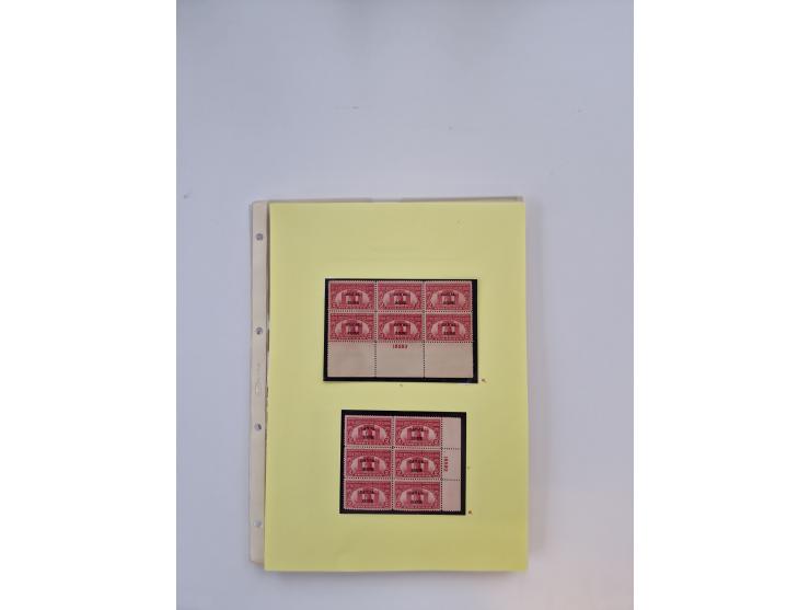 1904/78, very interesting and substantial unused and used collection with covers, starting with MI.-Nr. 1-3 unused and on cov