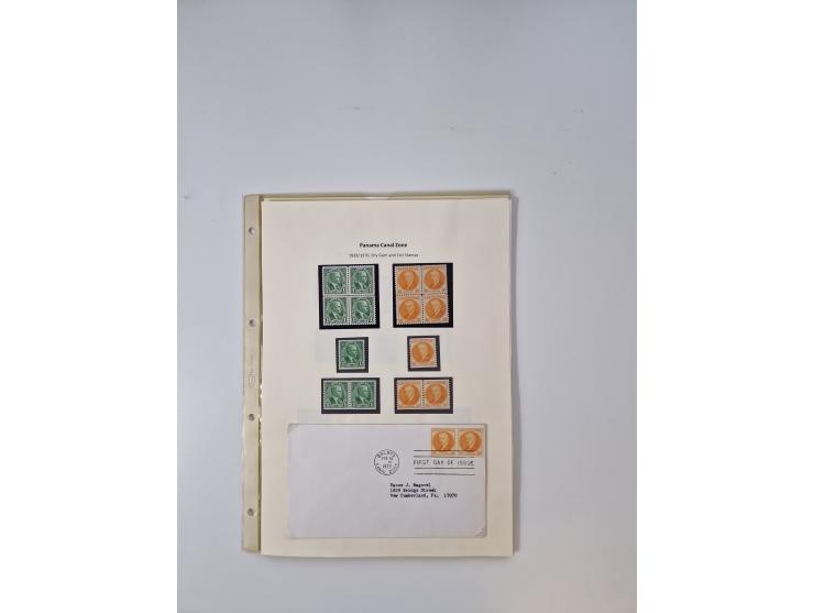 1904/78, very interesting and substantial unused and used collection with covers, starting with MI.-Nr. 1-3 unused and on cov