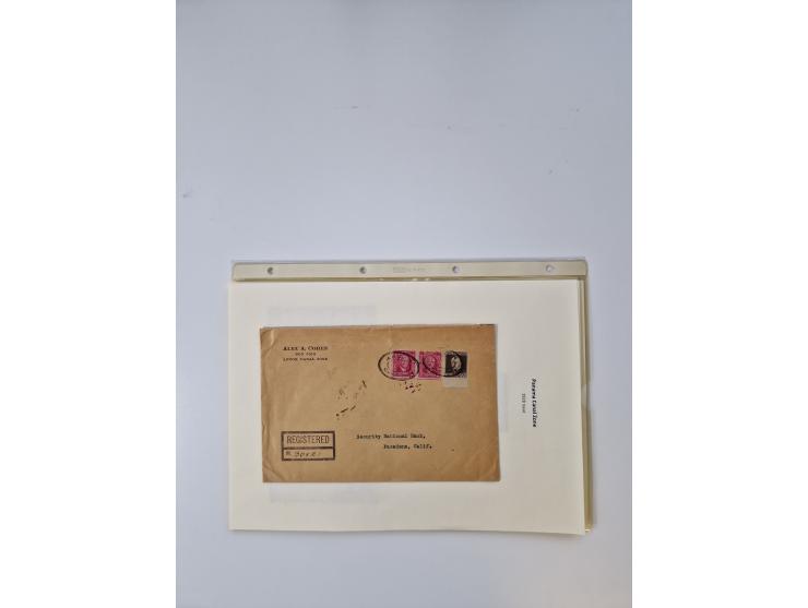 1904/78, very interesting and substantial unused and used collection with covers, starting with MI.-Nr. 1-3 unused and on cov