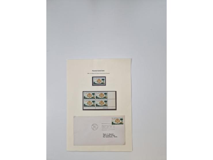 1904/78, very interesting and substantial unused and used collection with covers, starting with MI.-Nr. 1-3 unused and on cov