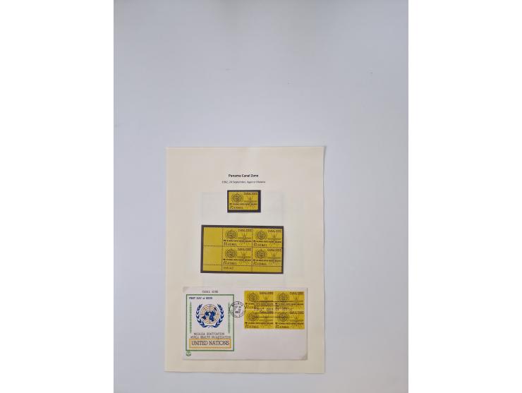 1904/78, very interesting and substantial unused and used collection with covers, starting with MI.-Nr. 1-3 unused and on cov