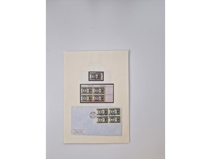 1904/78, very interesting and substantial unused and used collection with covers, starting with MI.-Nr. 1-3 unused and on cov