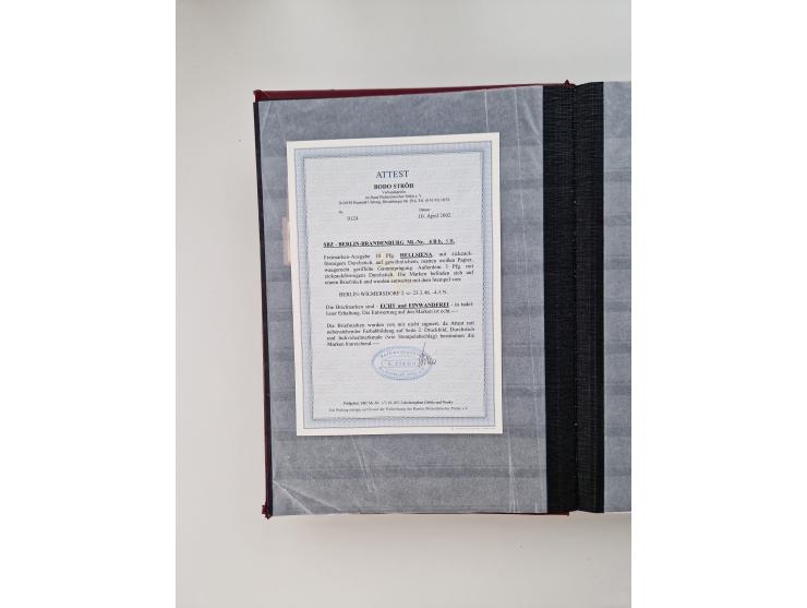 1945/49, gestempelte Sammlung mit vielen besseren und kpl. Ausgaben, Farben und weiteren Besonderheiten. Dabei u.a. Mi.-Nr. 4