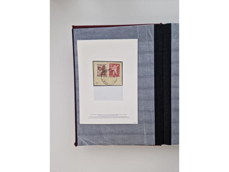 1945/49, gestempelte Sammlung mit vielen besseren und kpl. Ausgaben, Farben und weiteren Besonderheiten. Dabei u.a. Mi.-Nr. 4