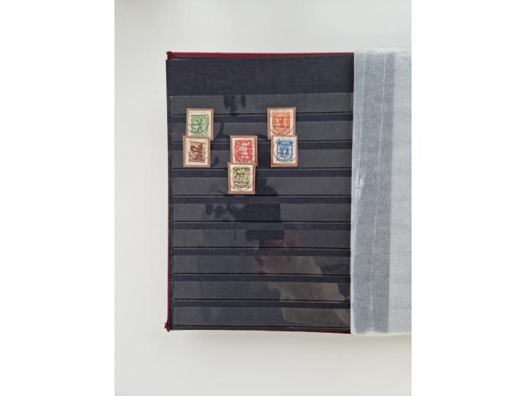 1945/49, gestempelte Sammlung mit vielen besseren und kpl. Ausgaben, Farben und weiteren Besonderheiten. Dabei u.a. Mi.-Nr. 4