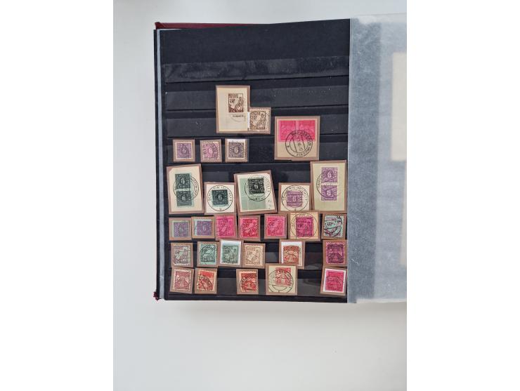 1945/49, gestempelte Sammlung mit vielen besseren und kpl. Ausgaben, Farben und weiteren Besonderheiten. Dabei u.a. Mi.-Nr. 4