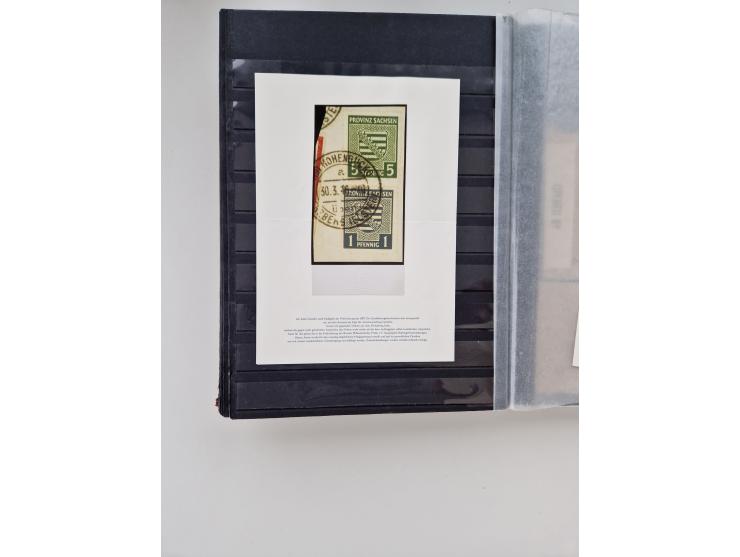 1945/49, gestempelte Sammlung mit vielen besseren und kpl. Ausgaben, Farben und weiteren Besonderheiten. Dabei u.a. Mi.-Nr. 4