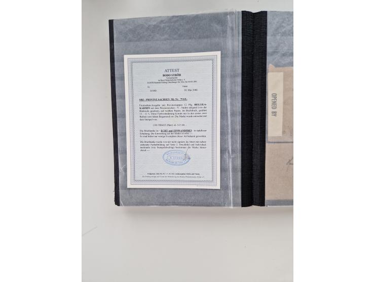 1945/49, gestempelte Sammlung mit vielen besseren und kpl. Ausgaben, Farben und weiteren Besonderheiten. Dabei u.a. Mi.-Nr. 4