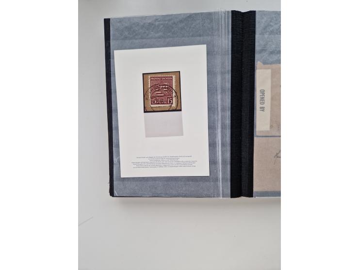 1945/49, gestempelte Sammlung mit vielen besseren und kpl. Ausgaben, Farben und weiteren Besonderheiten. Dabei u.a. Mi.-Nr. 4