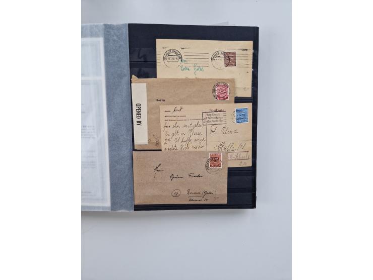 1945/49, gestempelte Sammlung mit vielen besseren und kpl. Ausgaben, Farben und weiteren Besonderheiten. Dabei u.a. Mi.-Nr. 4